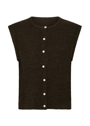 Everest knit vest Brown Neo Noir 